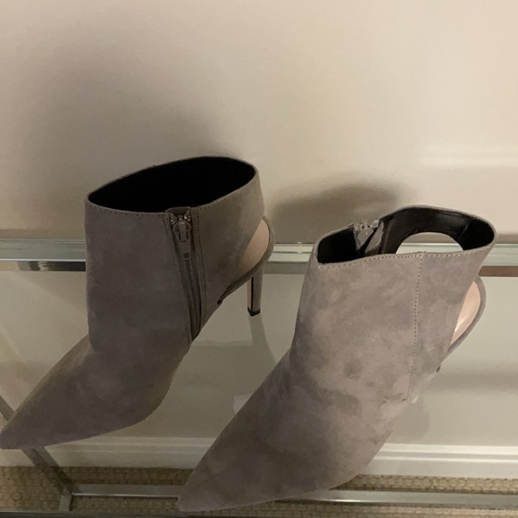 Zara gray suede booties - Picture 2 of 5